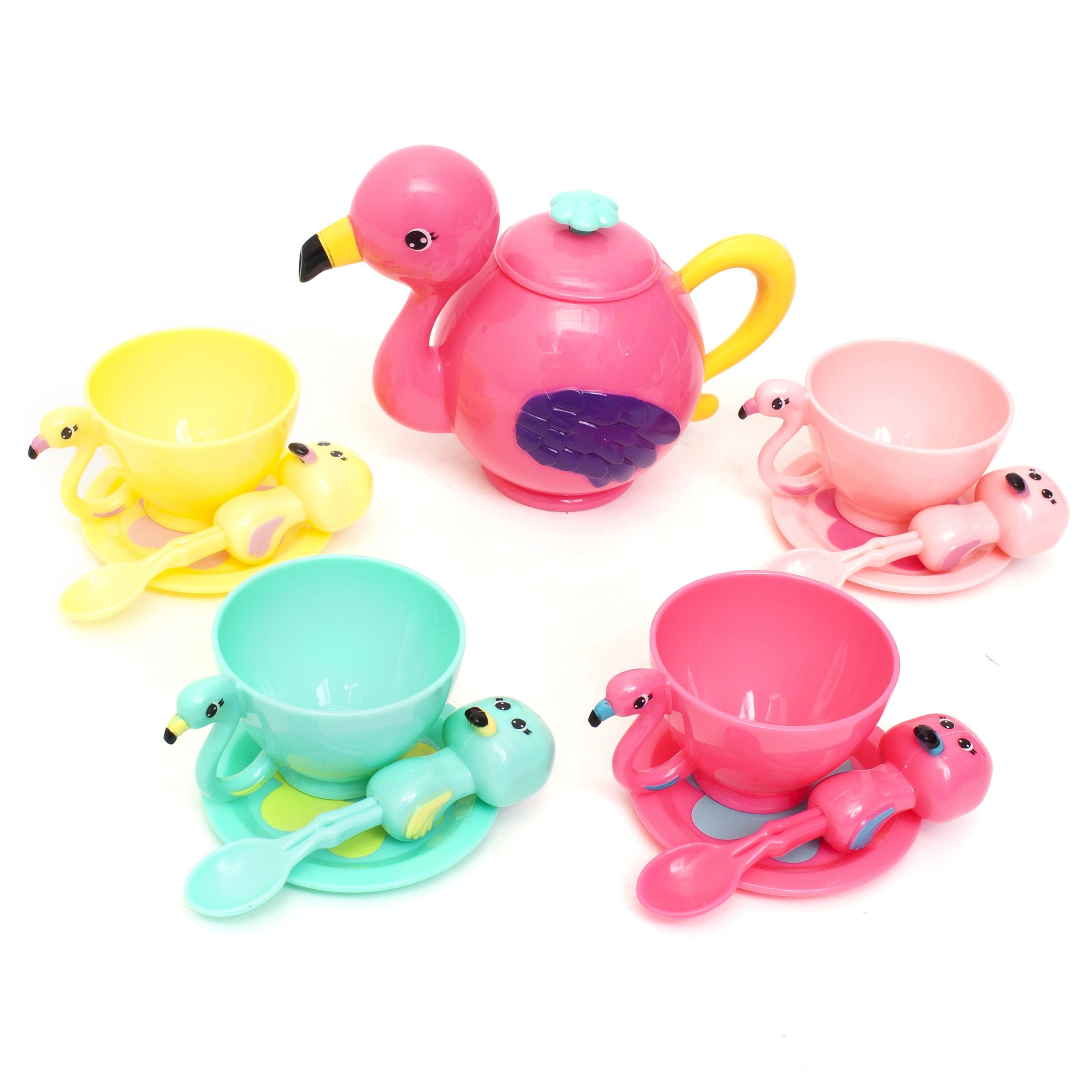 Zoo Troop Flamingo Tea Set
