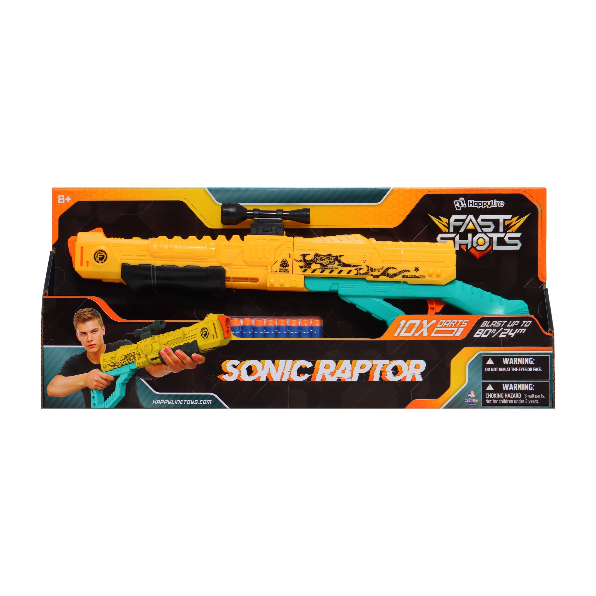 Fast Shots Sonic Raptor Blaster