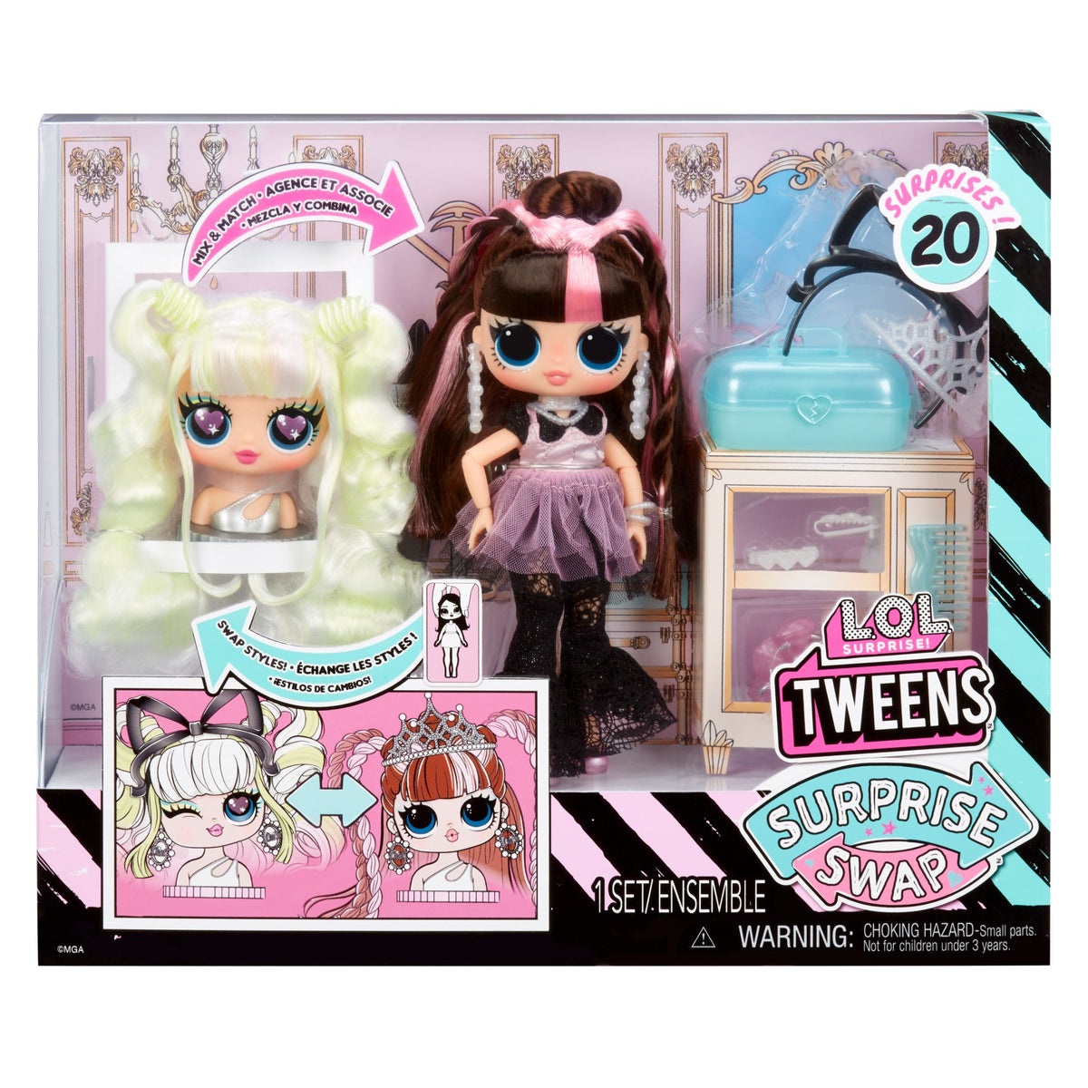 L.O.L. Surprise Tweens Surprise Swap Fashion Doll - Bronze Billie