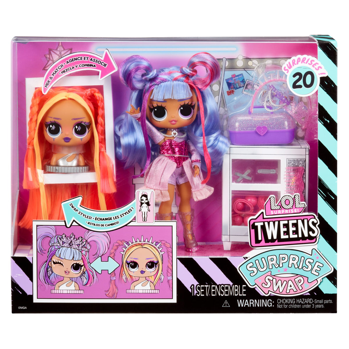 L.O.L. Surprise Tweens Surprise Swap Fashion Doll - Braids Bailey