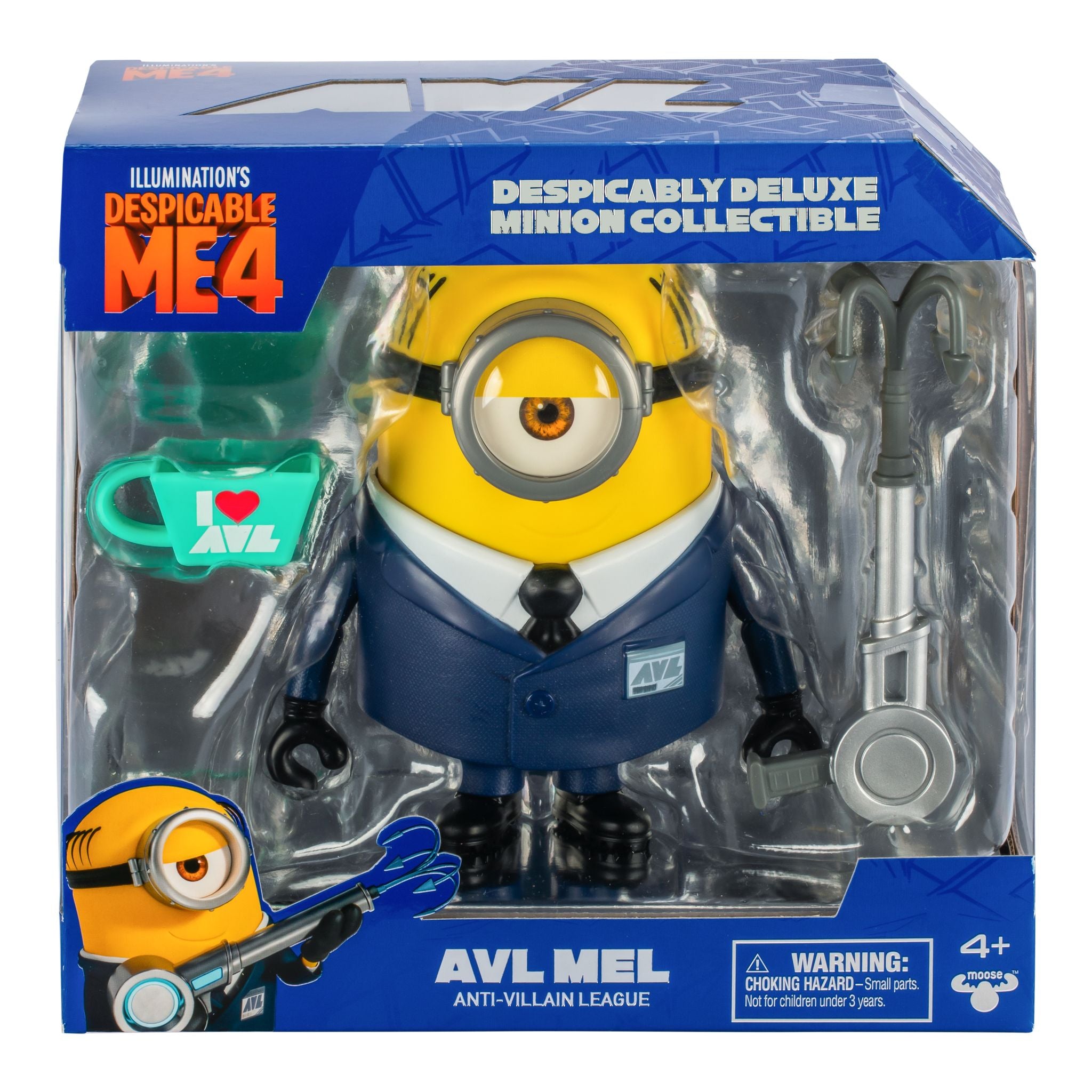 Despicable Me 4 Despicably Deluxe Minion Collectible - Avl Mel