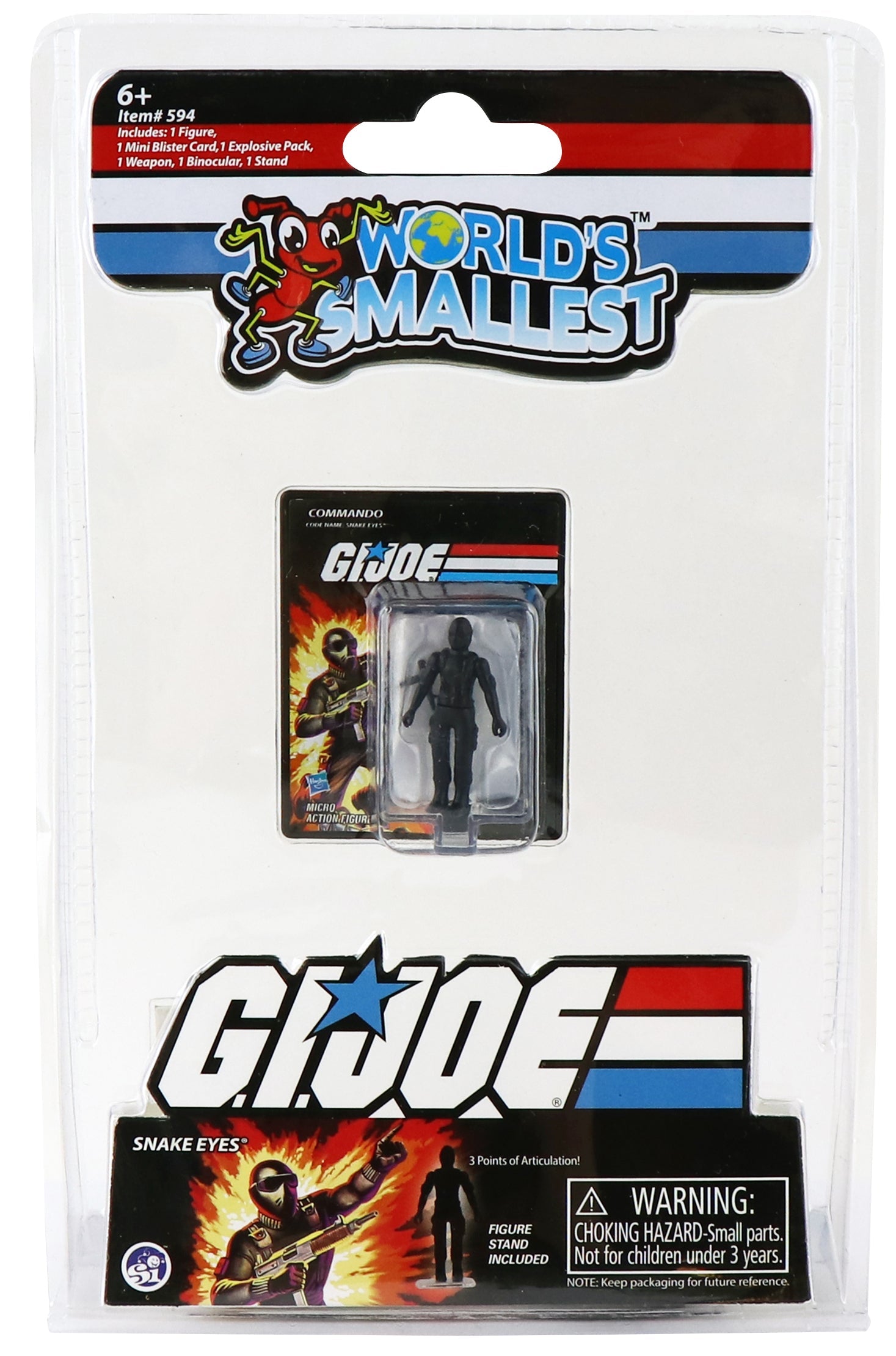 Worlds Smallest G.I Joe Figures Assorted Styles