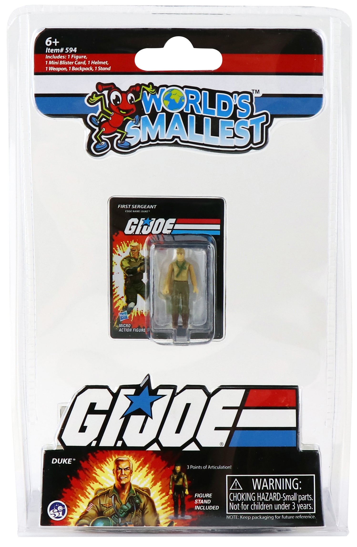 Worlds Smallest G.I Joe Figures Assorted Styles