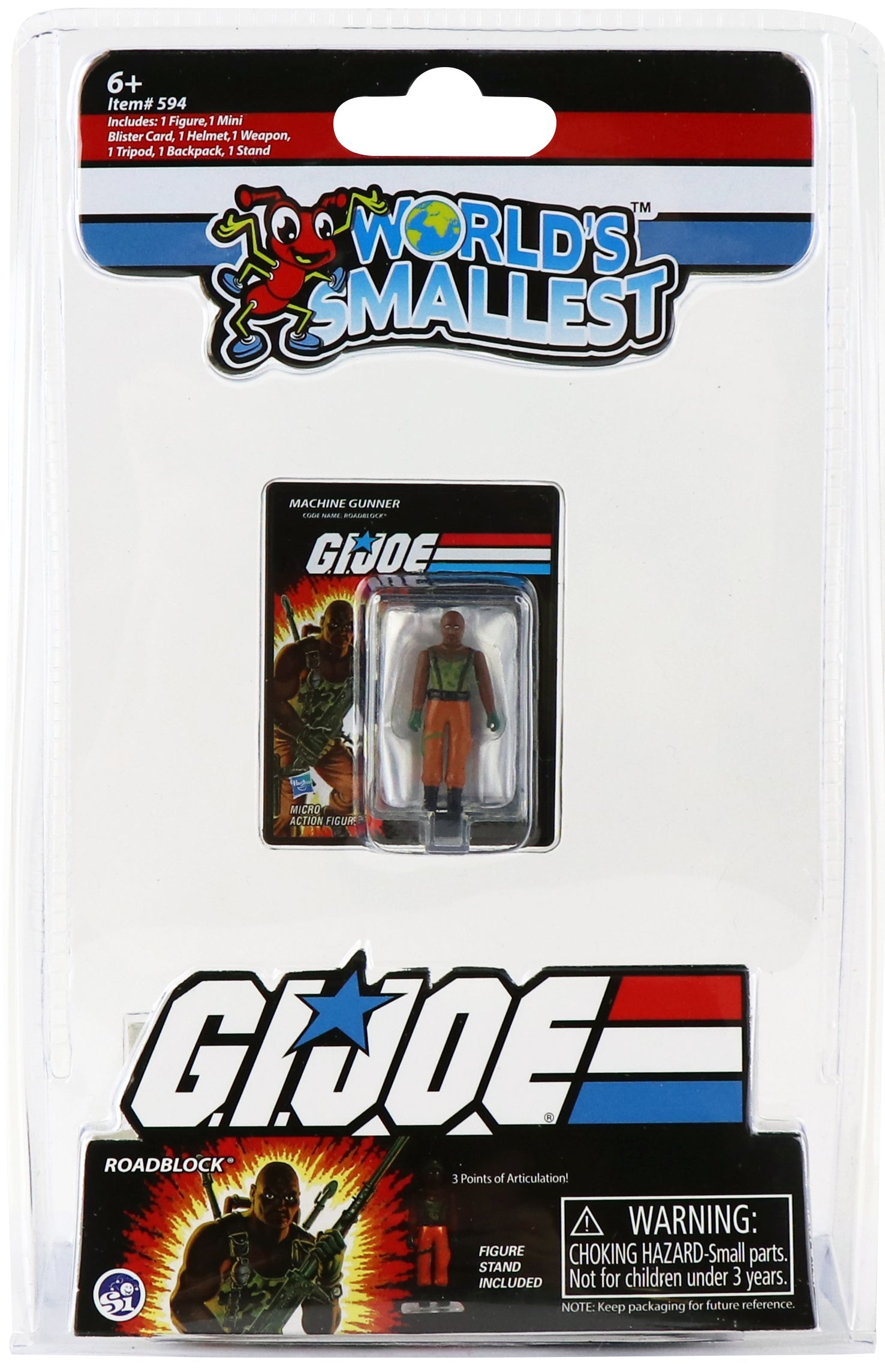 Worlds Smallest G.I Joe Figures Assorted Styles