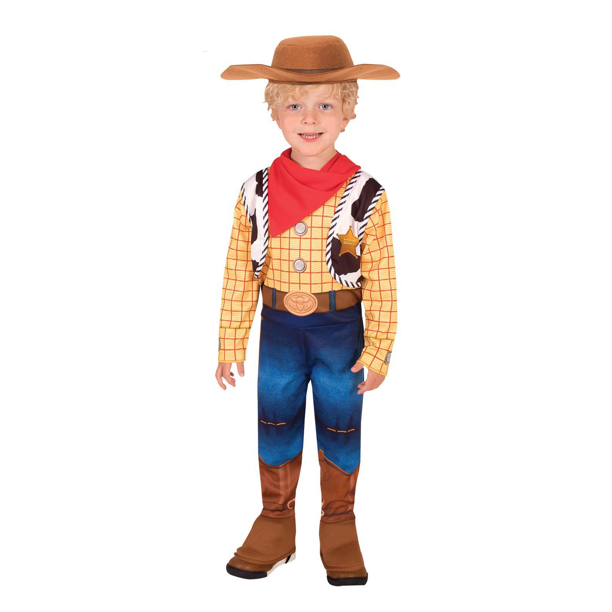 Disney Pixar Toy Story Deluxe Costume - Woody Size 3-5