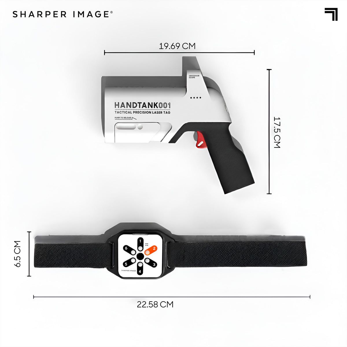 Sharper Image Laser Tag Battle Pack