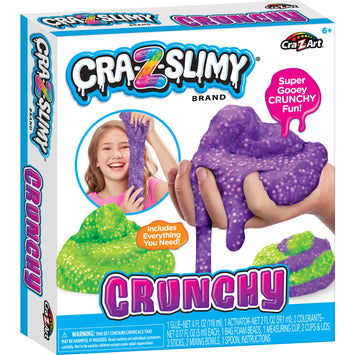 CRA-Z-ART Cra-Z-Slimy DIY Crunchy Slime Kit