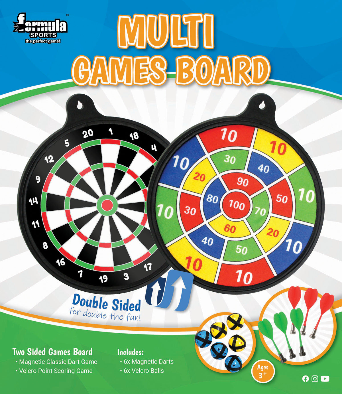 Formula Sports Multi Games Board