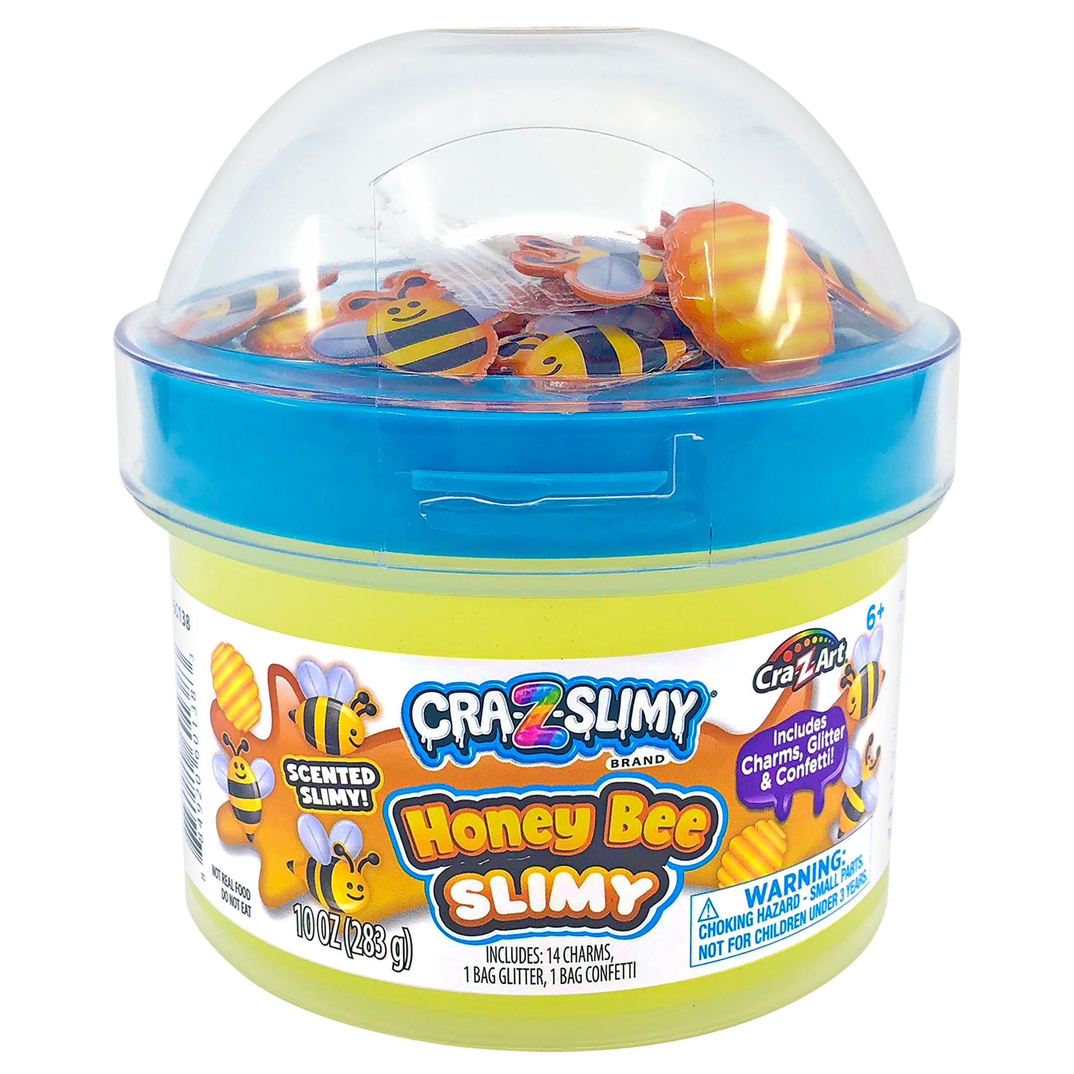 Cra-Z-Slimy Fun Dome Topper Jar - Honey Bee Slimy