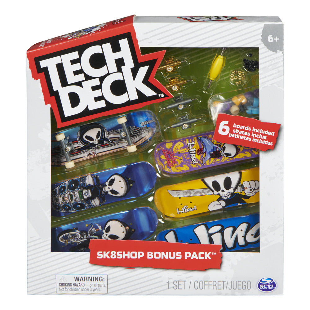 Tech Deck Sk8 Shop Bonus Pack Assorted Styles