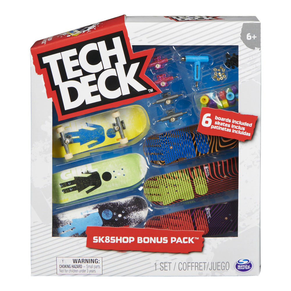 Tech Deck Sk8 Shop Bonus Pack Assorted Styles
