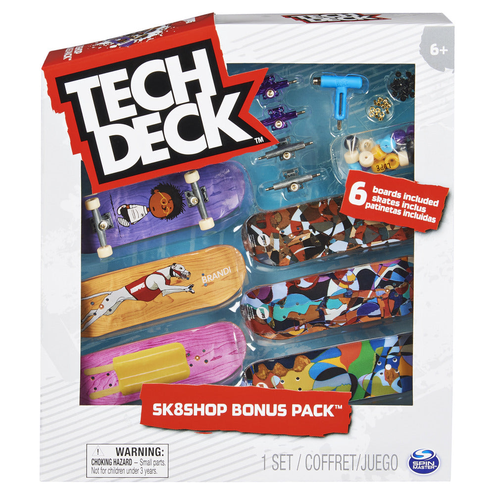 Tech Deck Sk8 Shop Bonus Pack Assorted Styles
