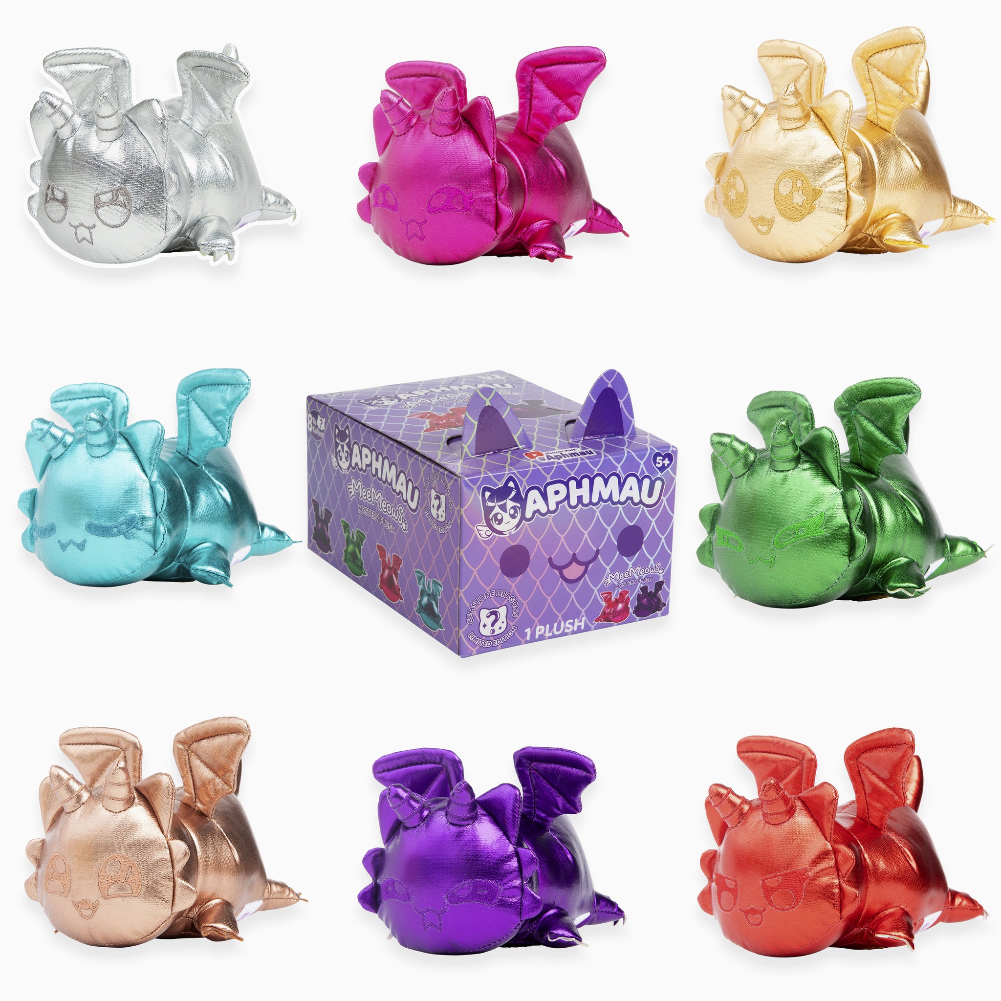 Aphmau MeeMeows Mystery Dragons 6 Inch Plush