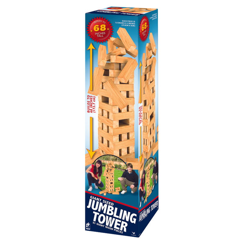 CLASSIC GAMES GIANT JUMBLING TOWER IN CRATE