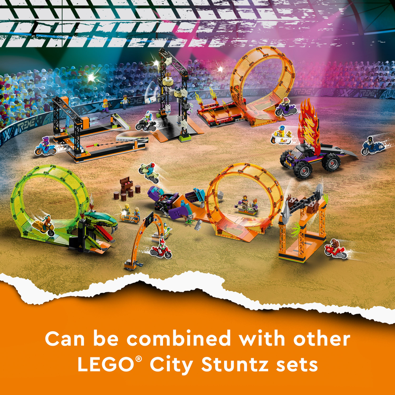 LEGO 60341 City Stuntz The Knockdown Stunt Challenge