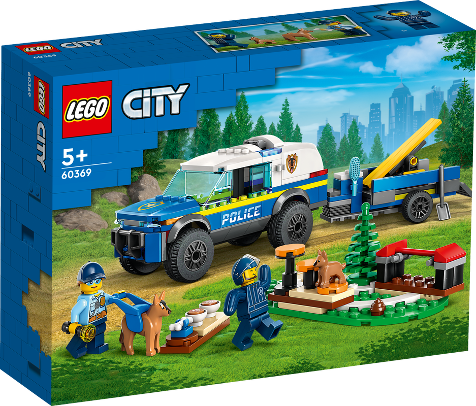 LEGO 60369 City Mobile Police Dog Training