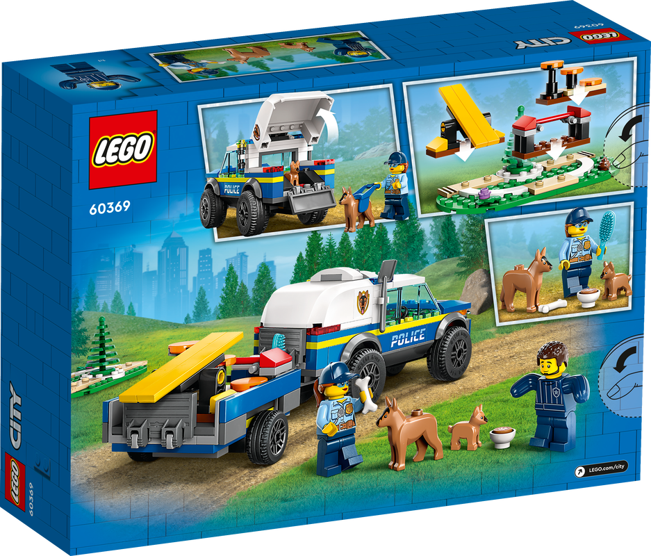 LEGO 60369 City Mobile Police Dog Training