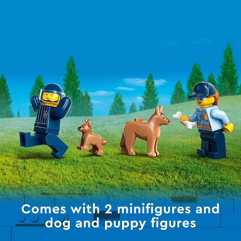 LEGO 60369 City Mobile Police Dog Training