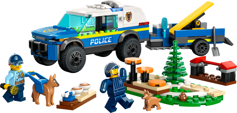 LEGO 60369 City Mobile Police Dog Training