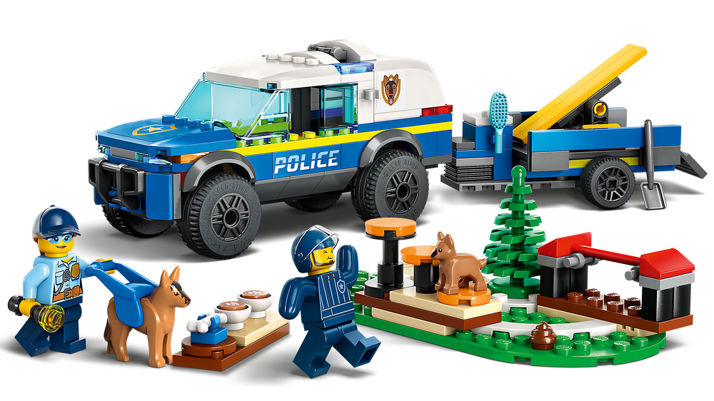 LEGO 60369 City Mobile Police Dog Training