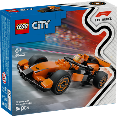 LEGO 60442 City F1 Driver with McLaren Race Car