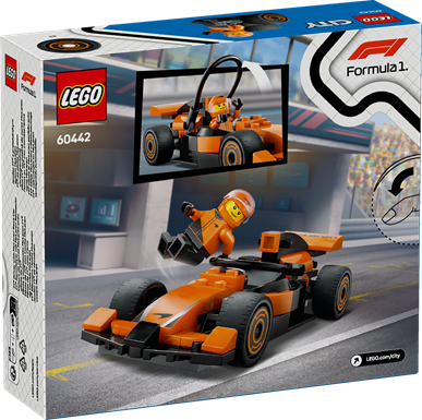 LEGO 60442 City F1 Driver with McLaren Race Car