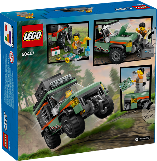 LEGO 60447 City Off-Road 4x4 Mountain Truck