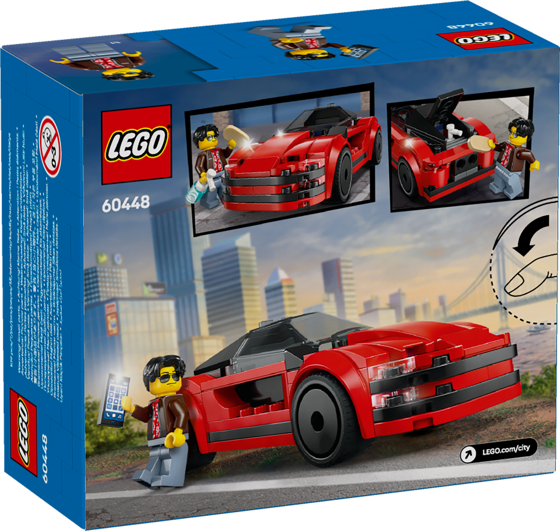 LEGO 60448 City Red Sports Car