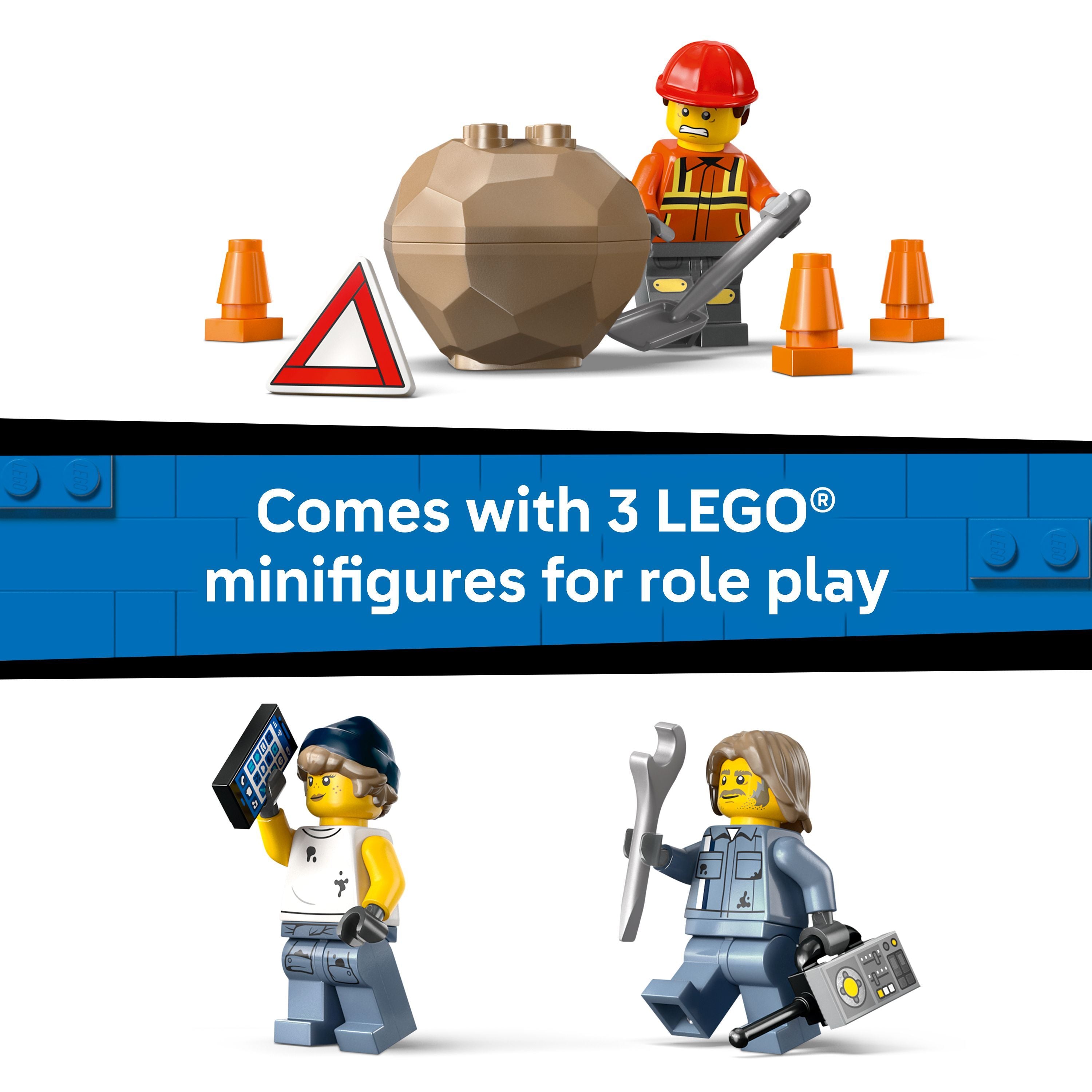 60467 LEGO 60467 City Heavy-Duty Recovery Tow Truck with Crane – Toyworld ...