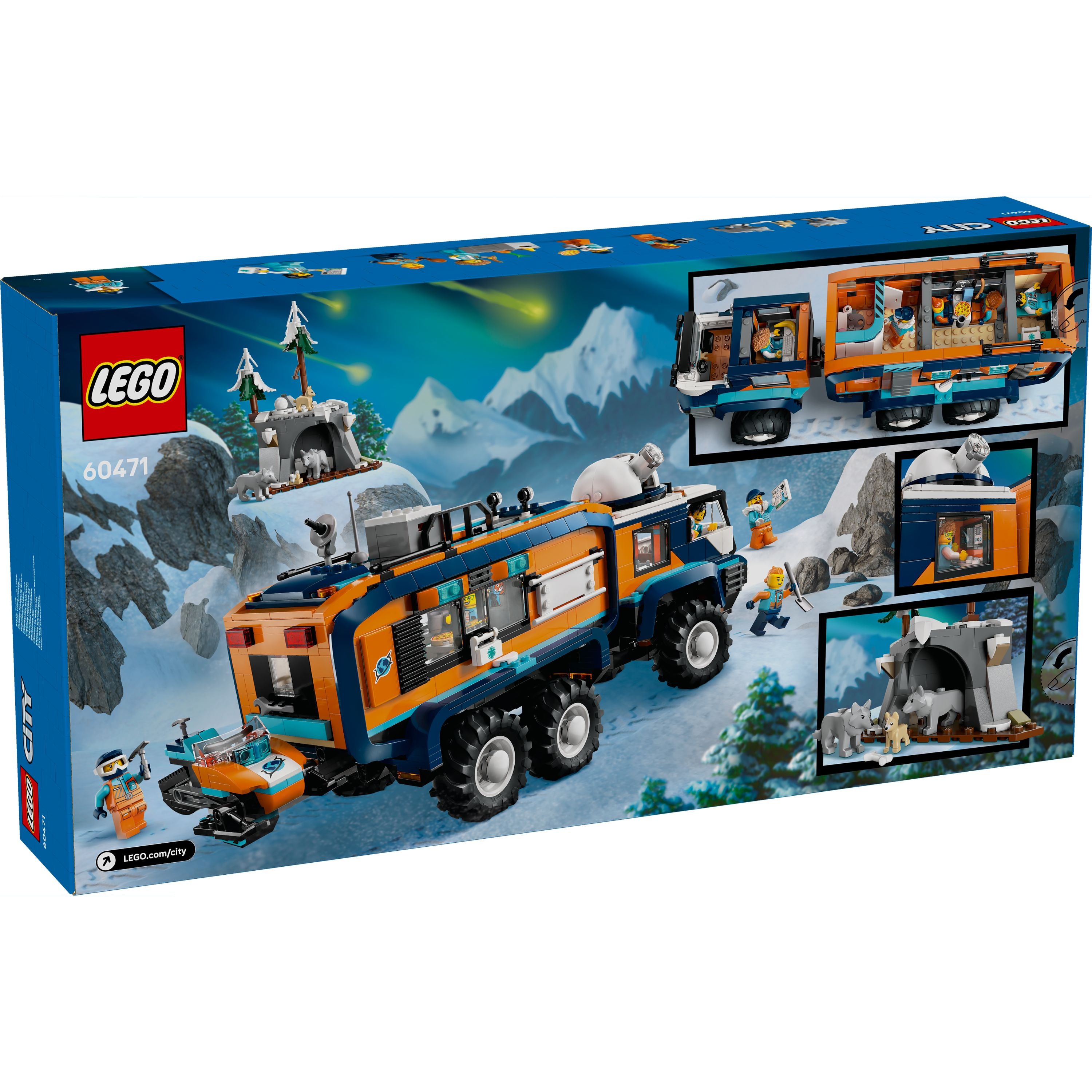LEGO 60471 City Arctic Explorer Science Lab Truck