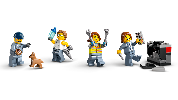 LEGO 60472 City Scrapyard with Cars