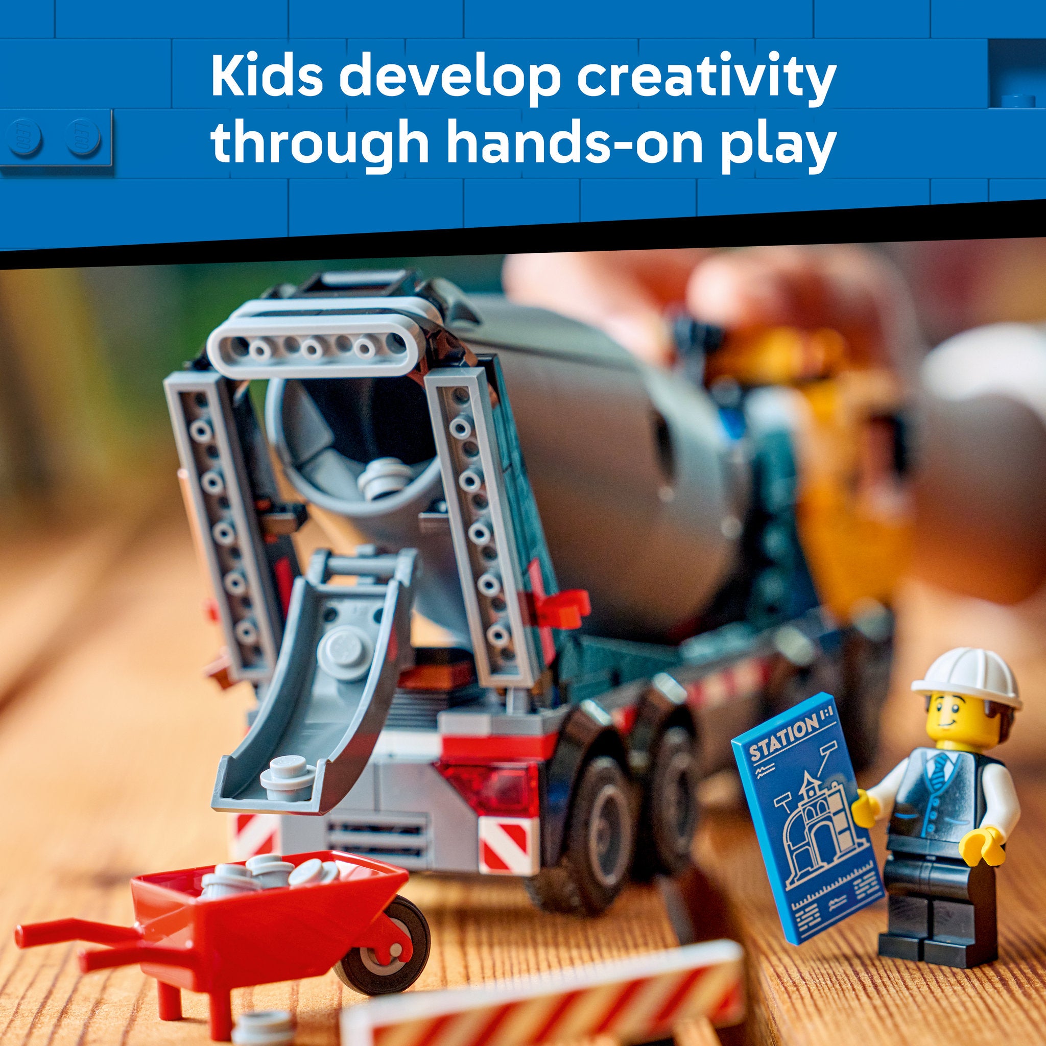 LEGO 60478 City Cement Mixer