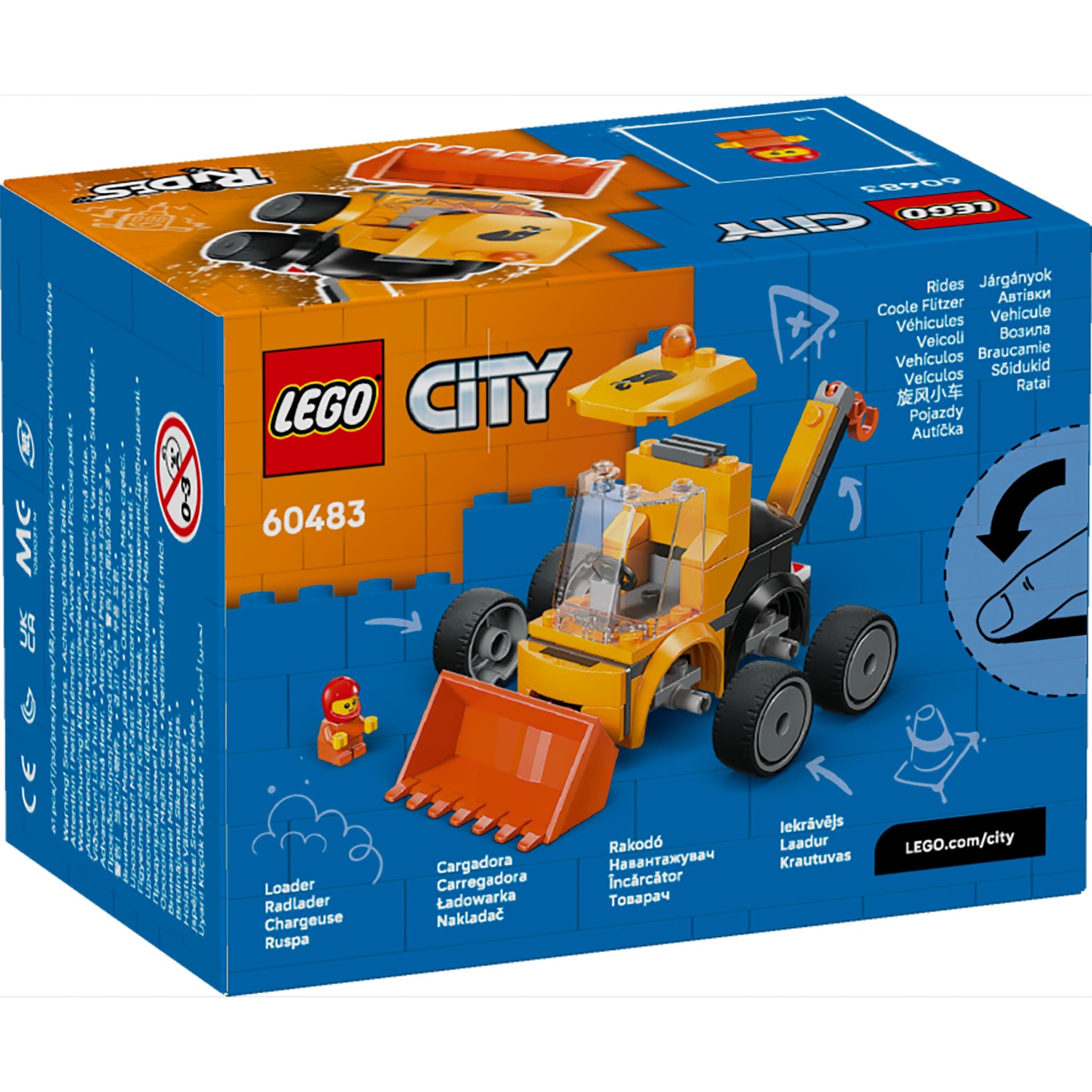 LEGO 60483 City Rides: Construction Loader