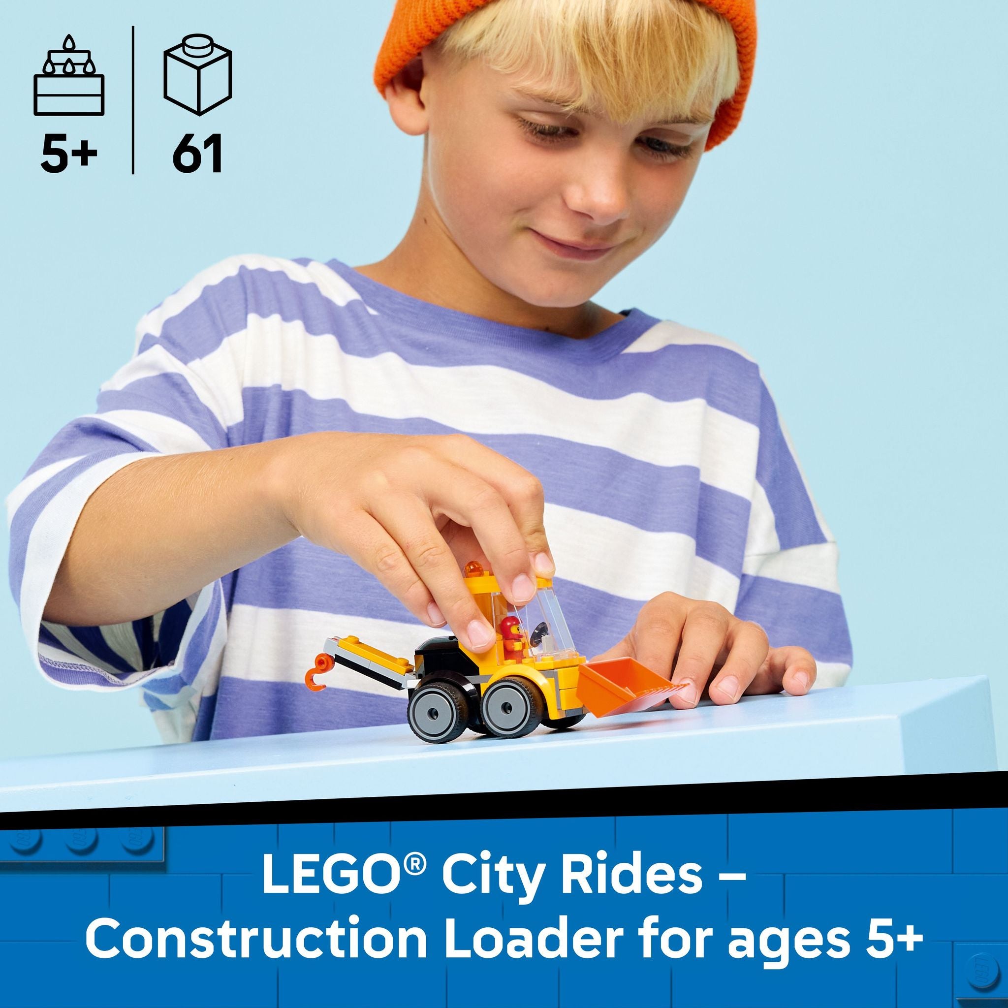 LEGO 60483 City Rides: Construction Loader