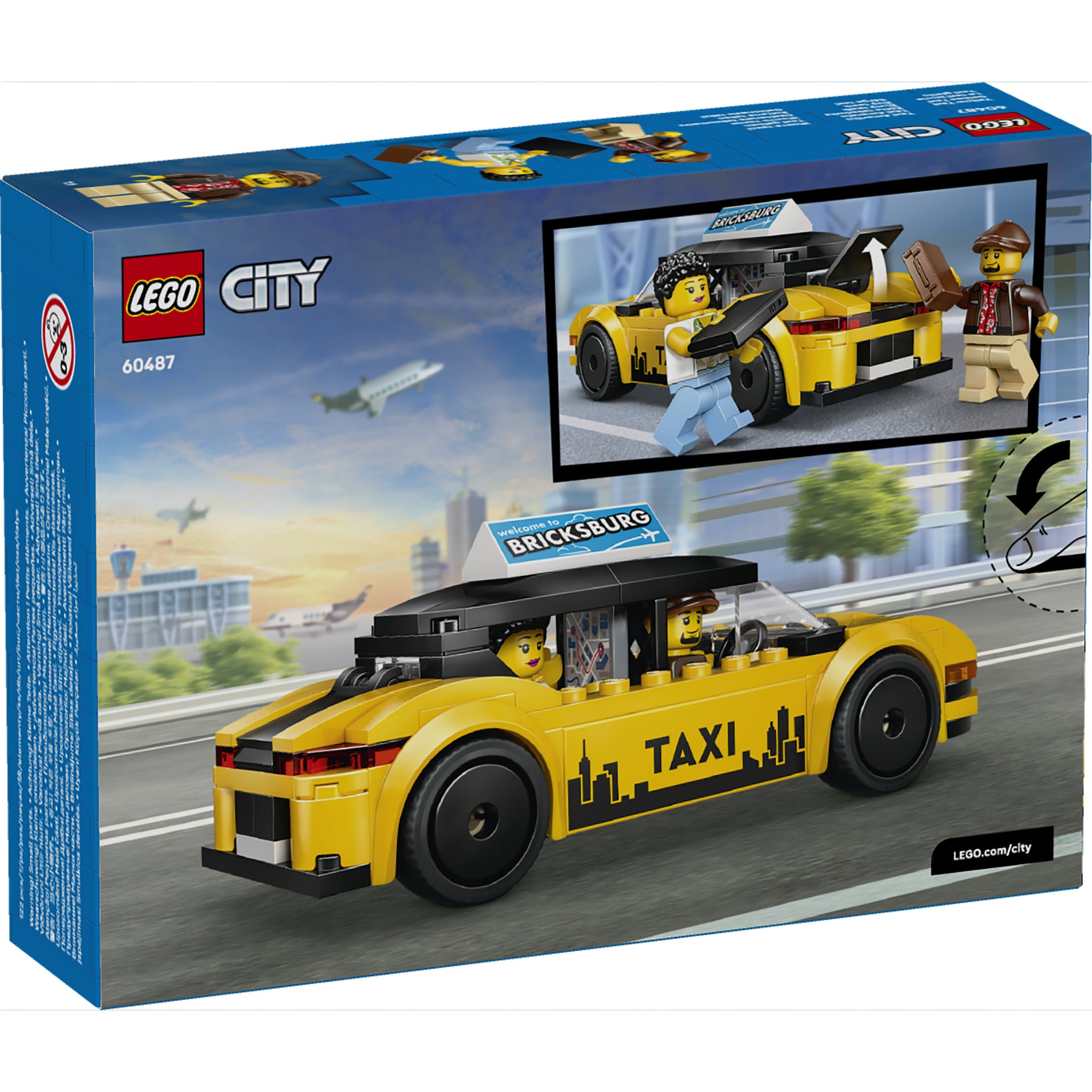 LEGO 60487 City Yellow Taxi