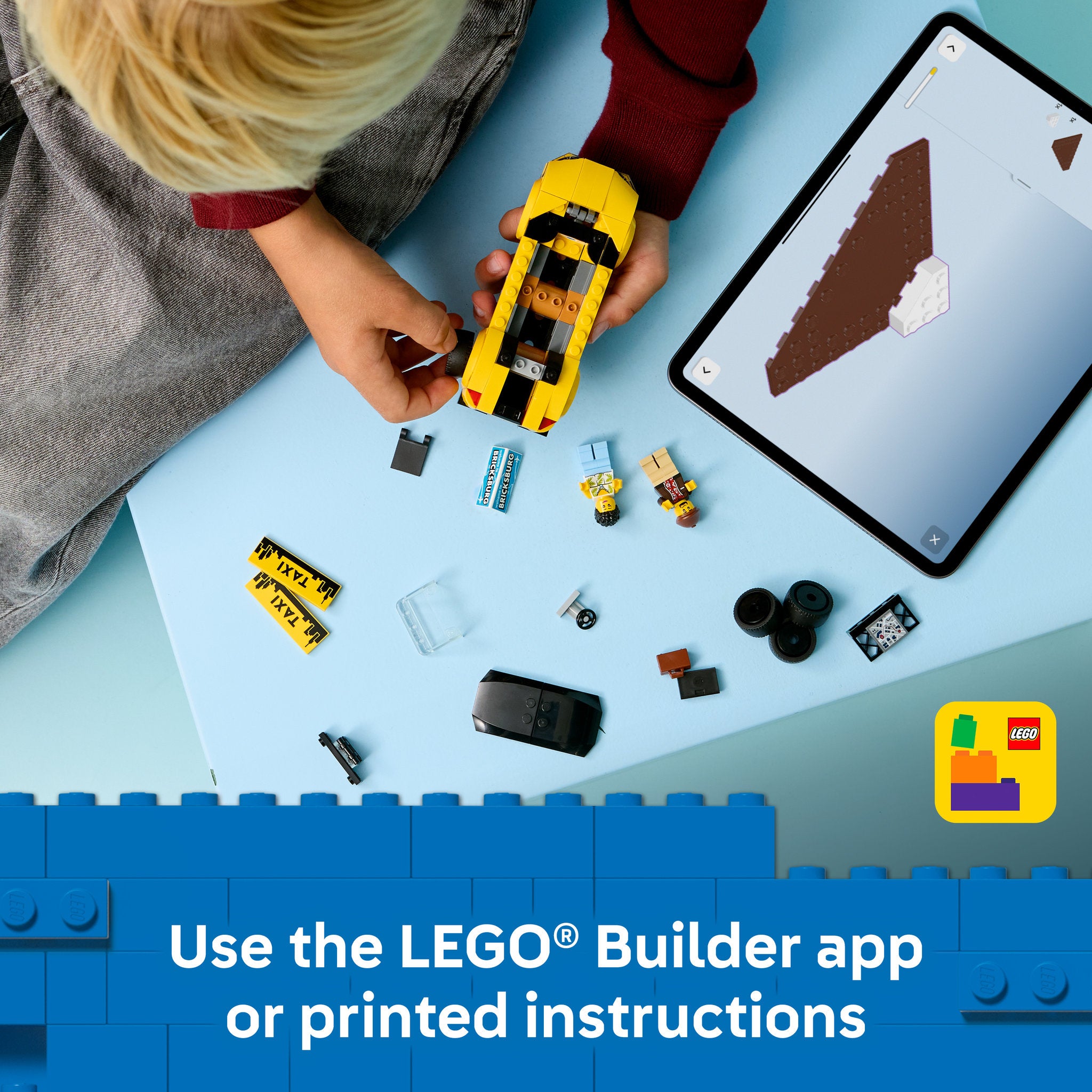 LEGO 60487 City Yellow Taxi