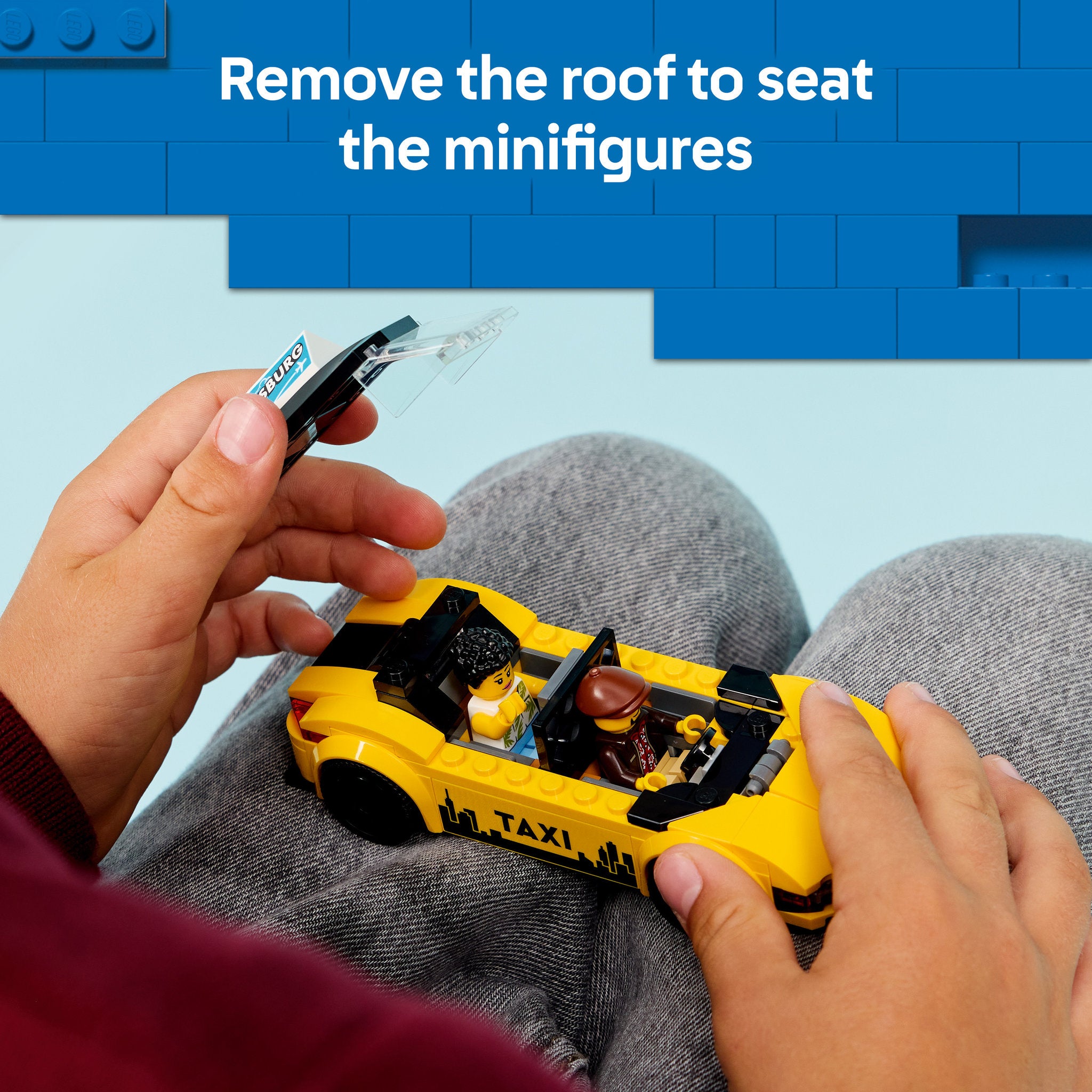 LEGO 60487 City Yellow Taxi