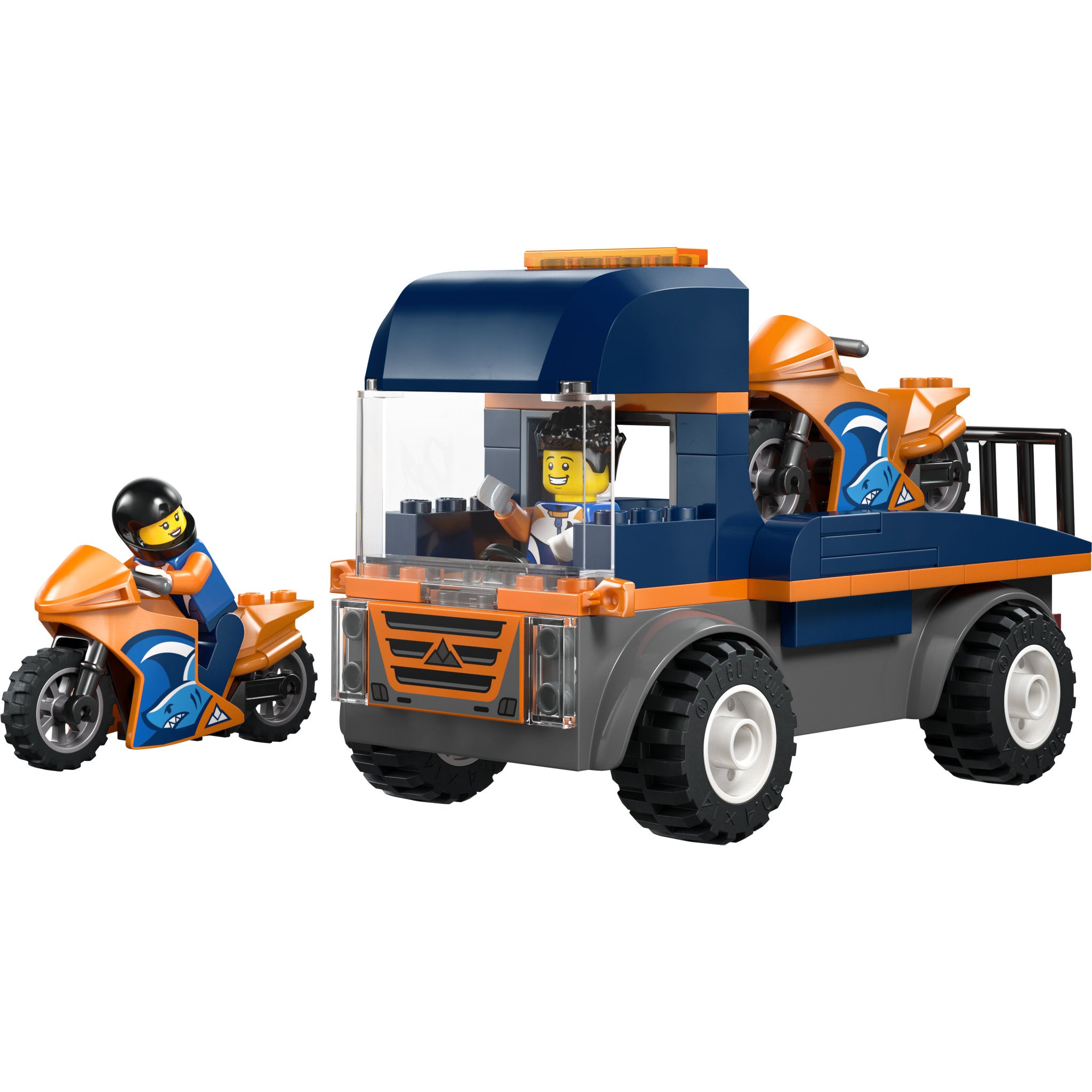 LEGO 60491 City Motorcycle Transporter
