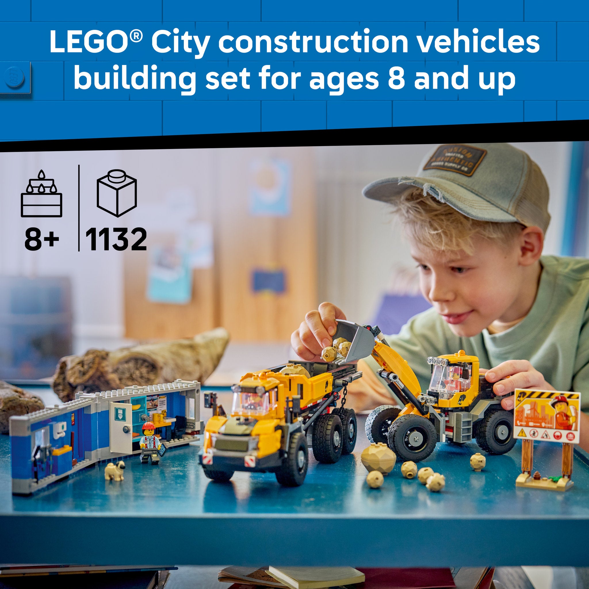 LEGO 60494 City Dump Truck & Front End Loader