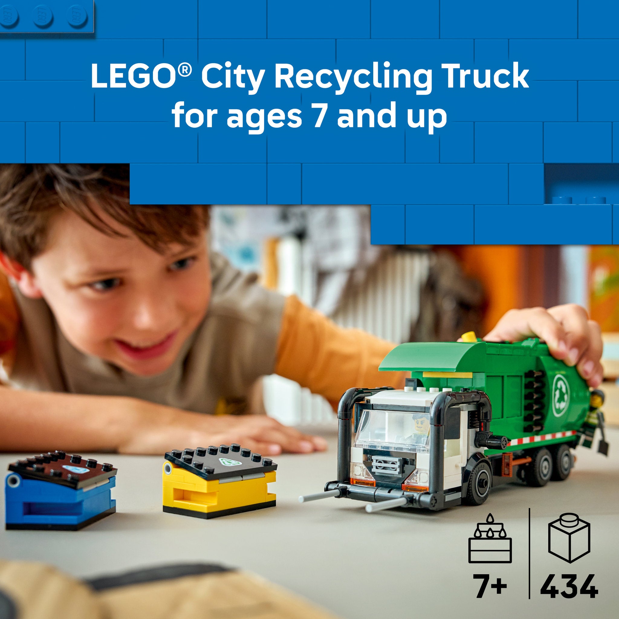 LEGO 60495 City Recycling Truck