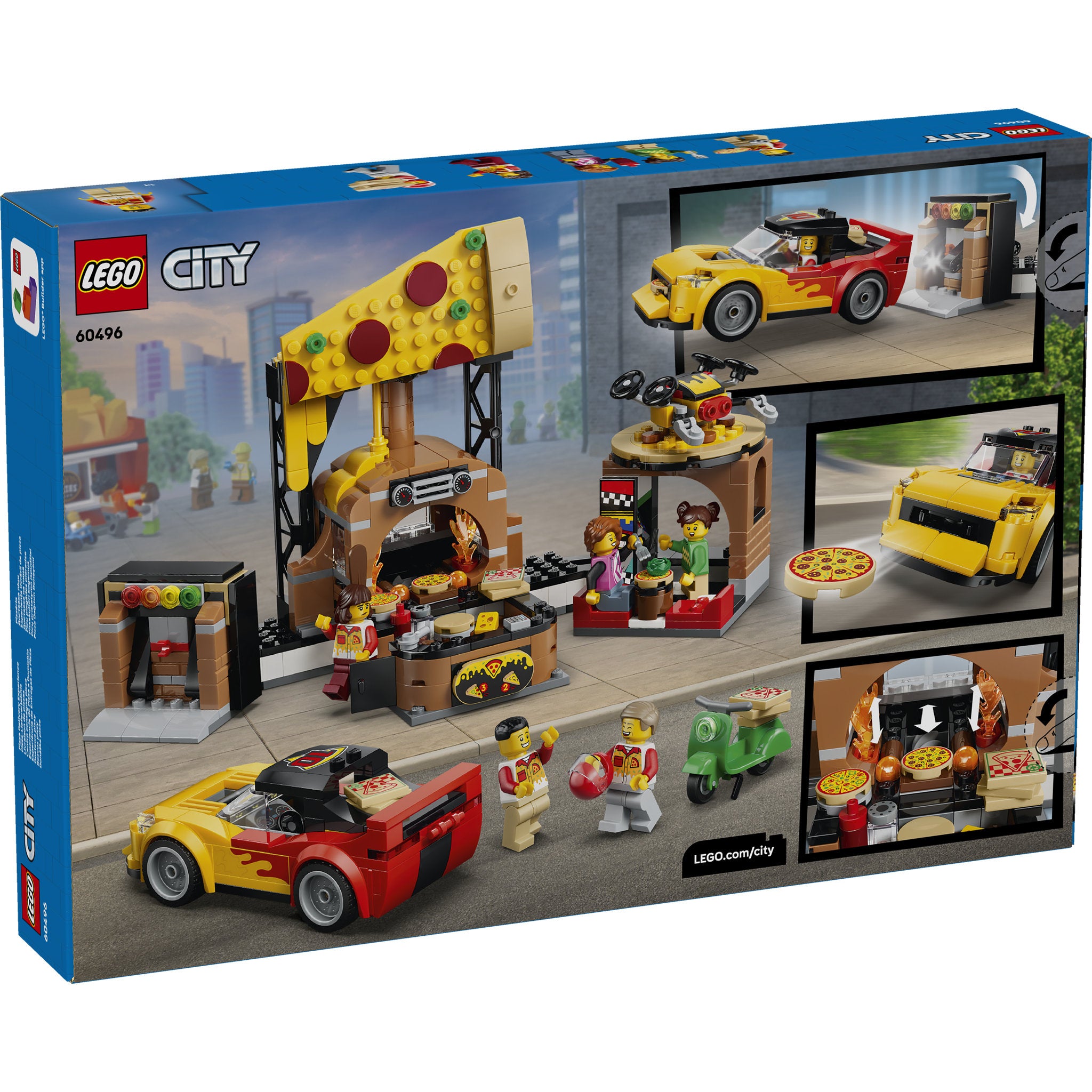 LEGO 60496 City Pizza Delivery Experience With Vehicles