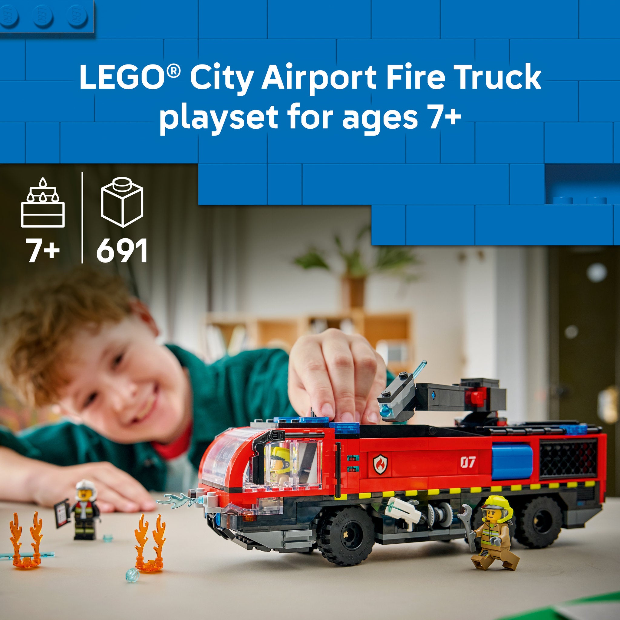 LEGO 60499 City Airport Fire Engine