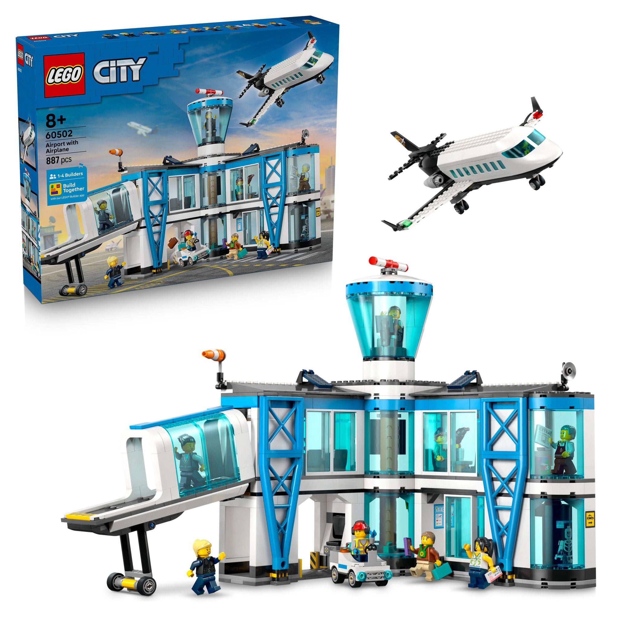 LEGO 60502 City Airport With Airplane