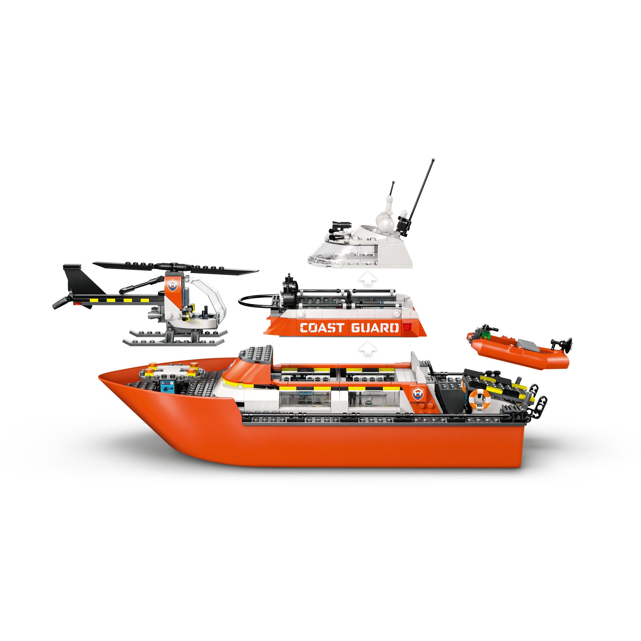 LEGO 60504 City Coast Guard Rescue Boat & Helicopter
