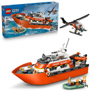 LEGO 60504 City Coast Guard Rescue Boat & Helicopter