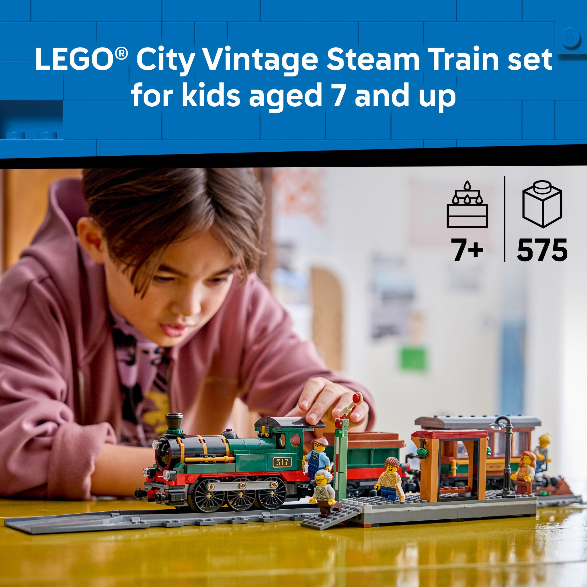 LEGO 60511 City Vintage Steam Train