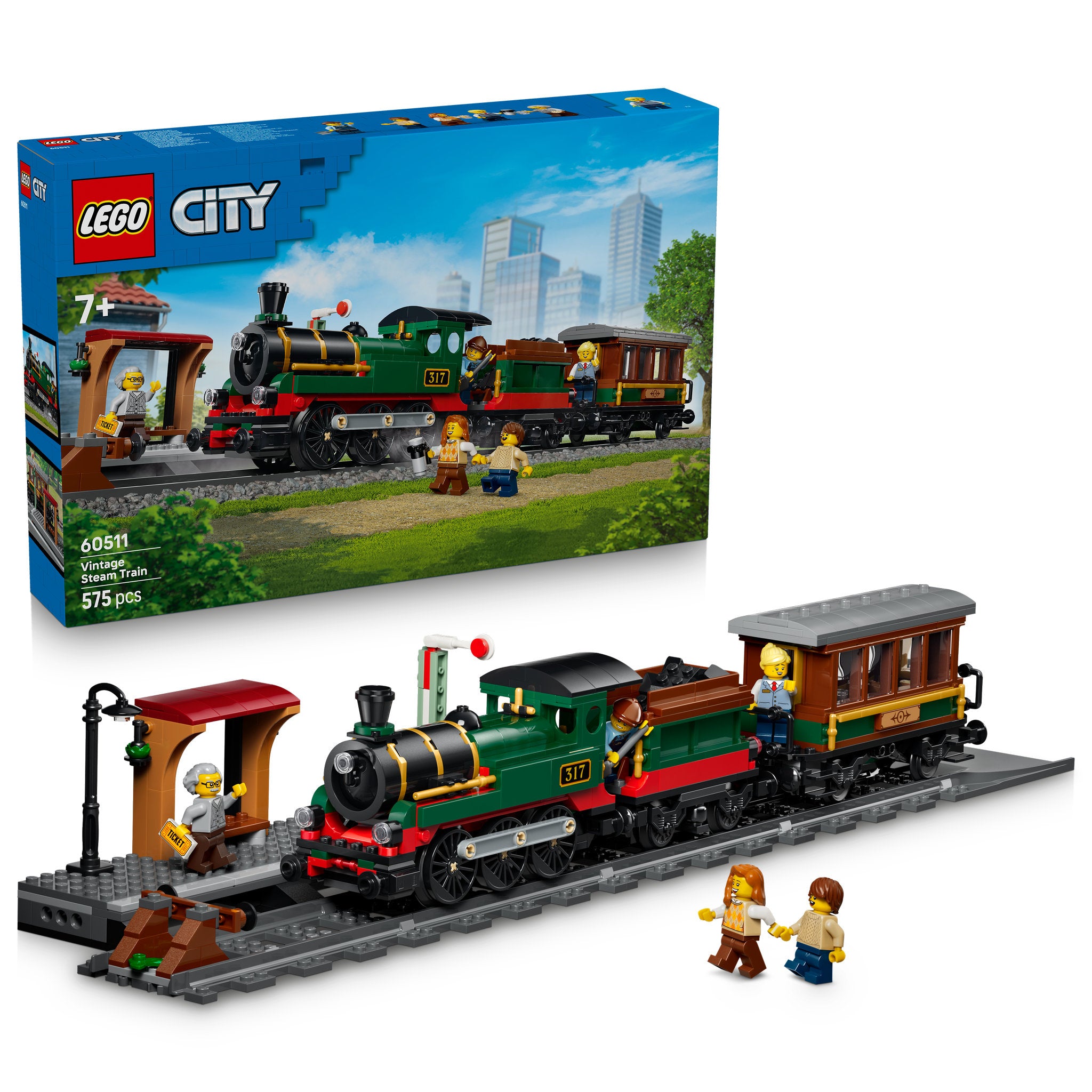 LEGO 60511 City Vintage Steam Train