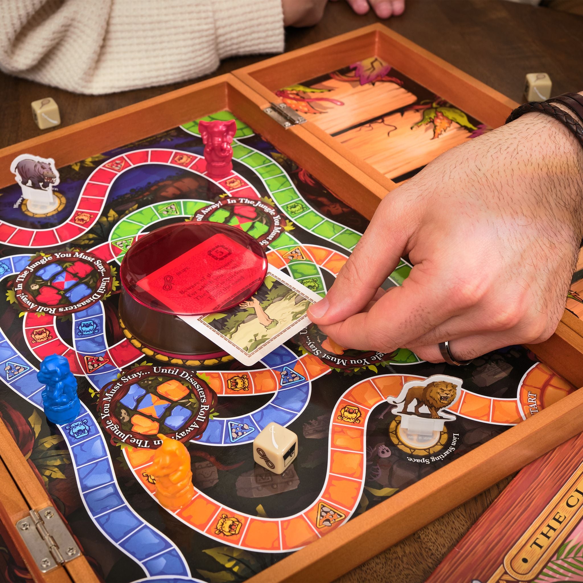 Jumanji Refresh Wooden Box Set Game