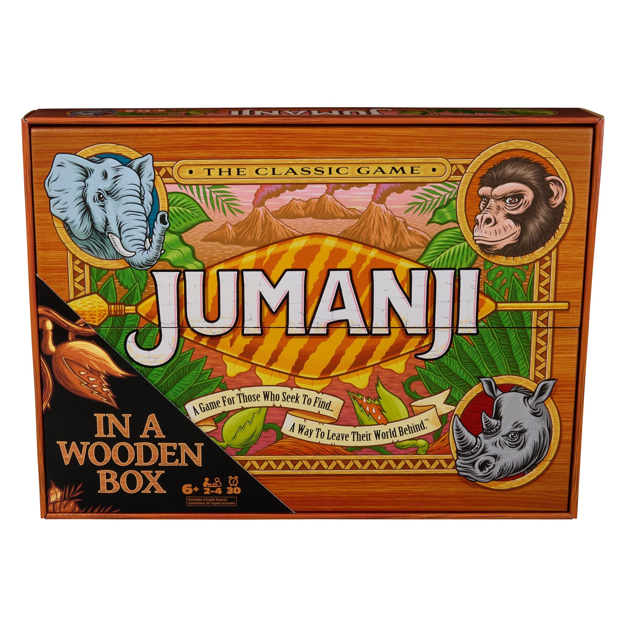Jumanji Refresh Wooden Box Set Game