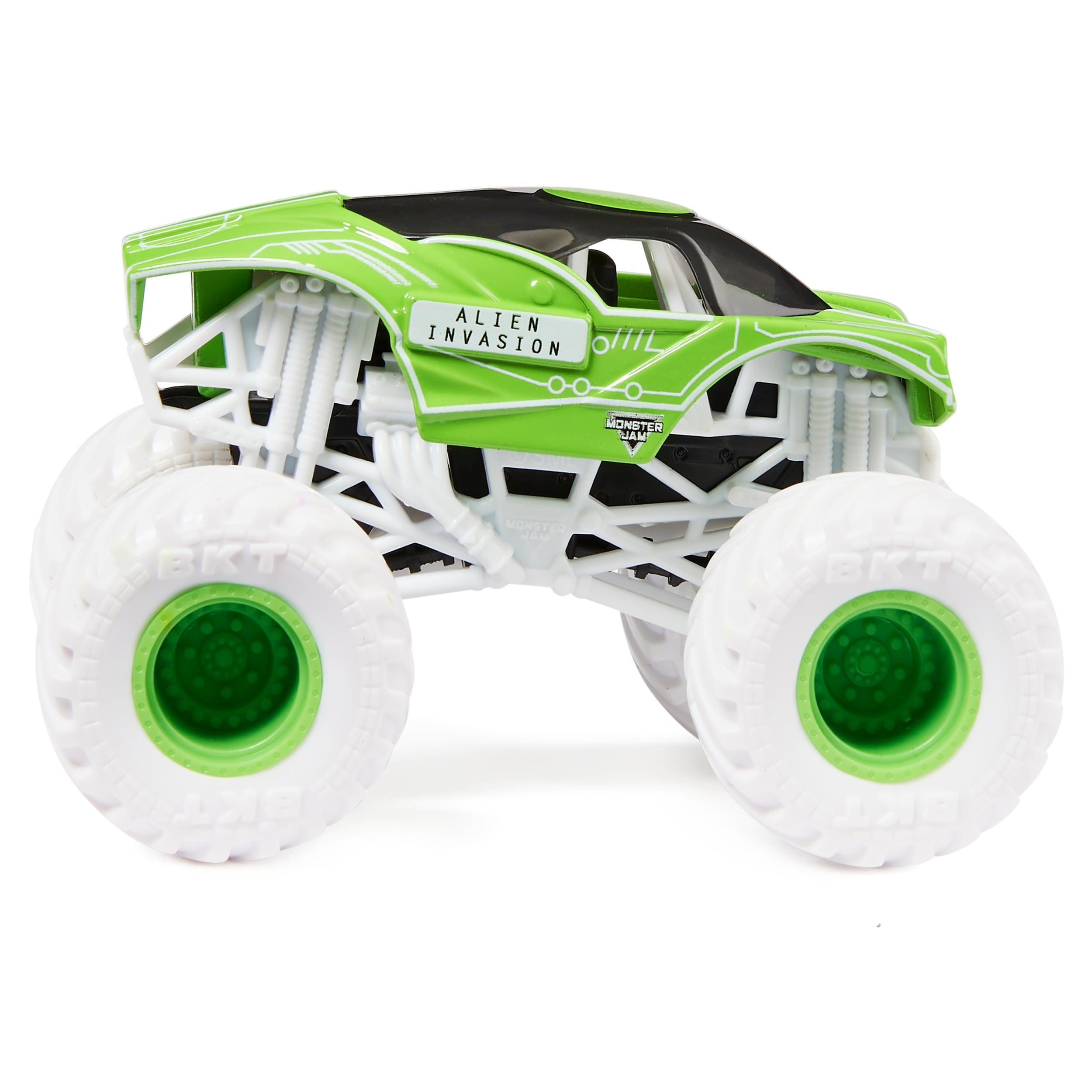 Monster Jam 1:64 2 Pack Alien Invasion vs Dragonoid - Toyworld Australia